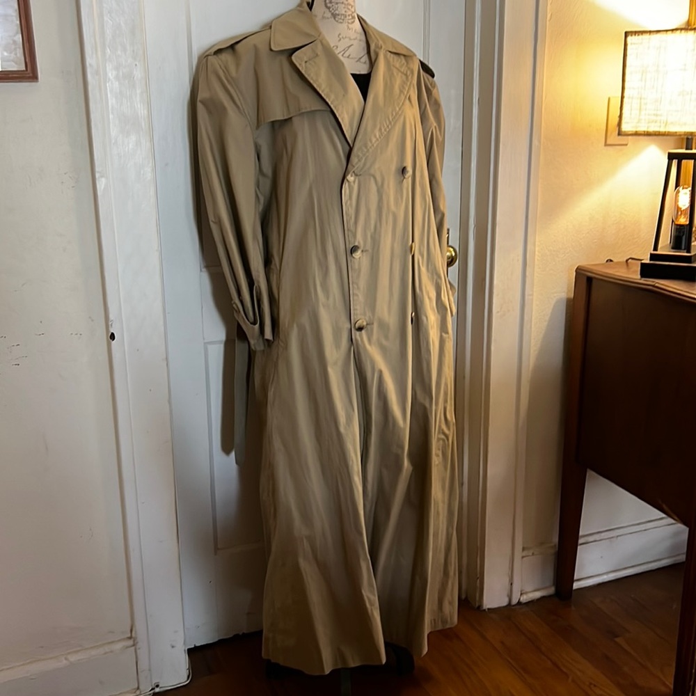 The Limited 1980’s Vintage Outback Red Trench Coat